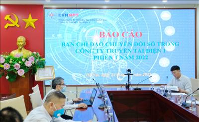 PTC1 họp Ban chỉ đạo Chuyển đổi số Phiên thứ nhất năm 2022