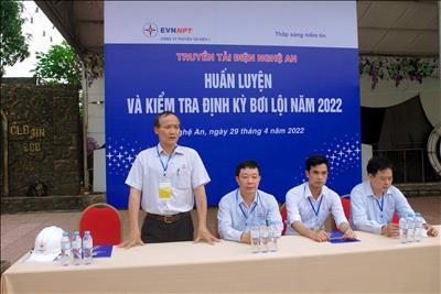 TTĐ Nghệ An hoàn thành chương trình Huấn luyện và kiểm tra định kỳ bơi lội phổ thông năm 2022