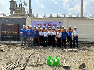 Truyền tải điện Nghệ An phát động “Tết trồng cây đời đời nhớ ơn Bác Hồ” 