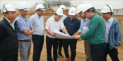 Kiểm tra mặt bằng thi công lắp kháng, tụ tại TBA 500kV Thanh Hóa và công tác tư vấn giám sát  vị trí cột đường dây 500kV mạch 3