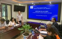 Hơn 30 CBCNV Trung tâm Dịch vụ kỹ thuật 1 tham gia huấn luyện An toàn lao động 