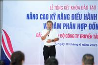 Công ty Truyền tải điện 1 tổ chức khóa đào tạo nâng cao kỹ năng điều hành cuộc họp và đàm phán hợp đồng