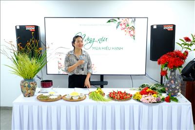 Sinh hoạt Nữ công khối Cơ quan PTC1: “Nâng niu mùa Hiếu hạnh