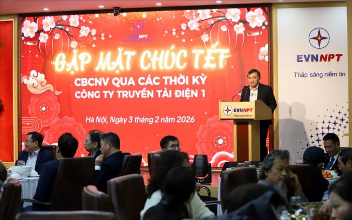 PTC1 gặp mặt cán bộ hưu trí nhân dịp Xuân Bính Ngọ 2026