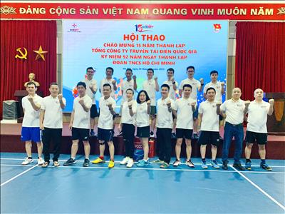 Hội thao PTC1 chào mừng kỷ niệm 15 năm thành lập EVNNPT