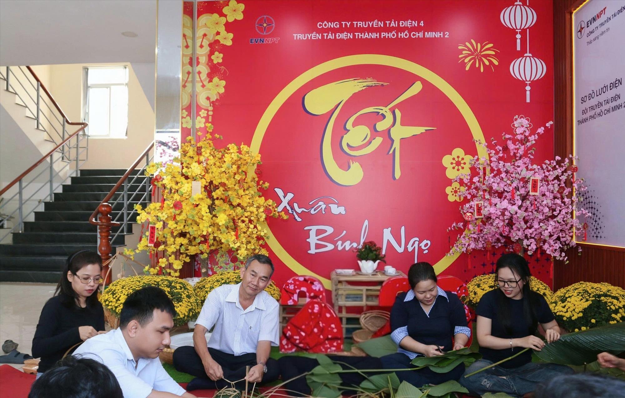 Tết sum vầy dưới mái nhà chung Đội Truyền tải điện Thành phố Hồ Chí Minh 2 