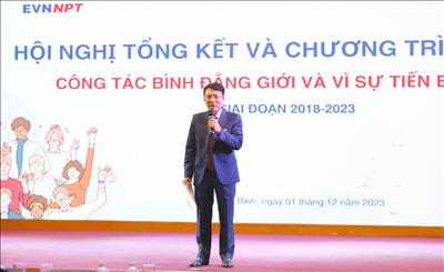 EVNNPT tổ chức thành công Hội nghị tổng kết và chương trình đào tạo công tác bình đẳng giới và Vì sự tiến bộ phụ nữ giai đoạn 2018 - 2023
