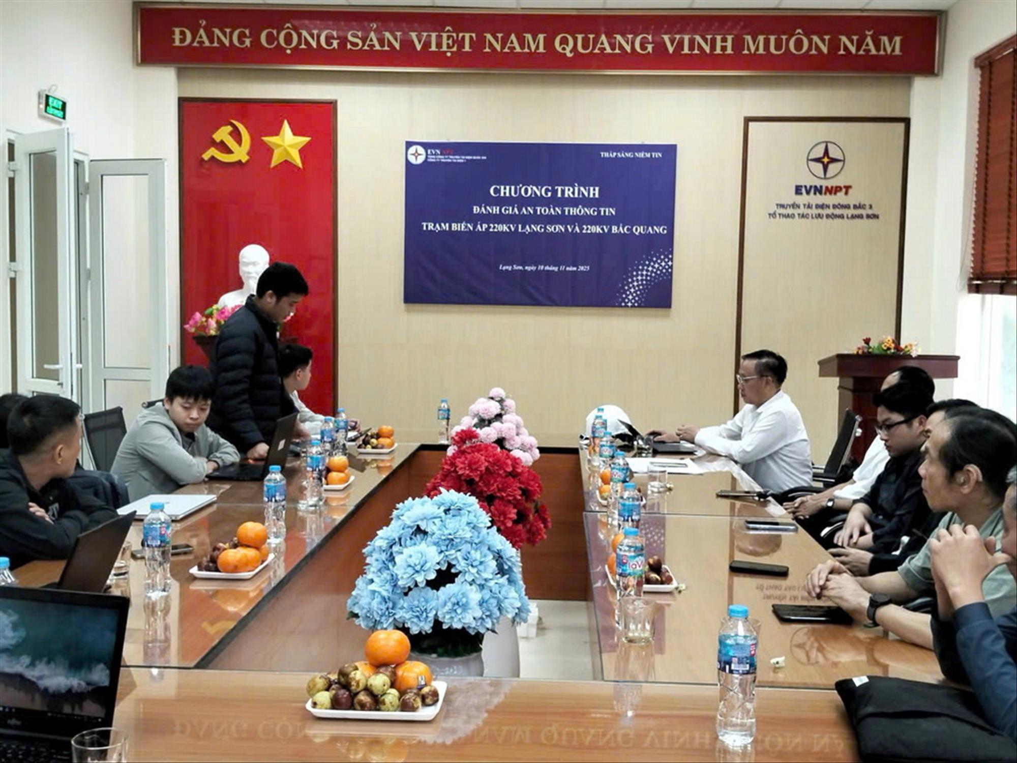 PTC1 tăng cường bảo vệ hệ thống điều khiển: Đánh giá an toàn thông tin tại TBA 220kV Lạng Sơn và Bắc Quang