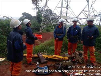 Chủ động phòng chống thiên tai (PCTT) đảm bảo hệ thống truyền tải điện vận hành anh toàn