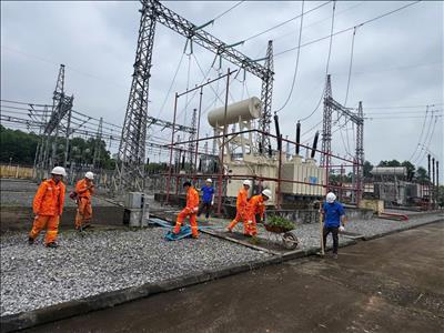 Đoàn Thanh niên Đội Truyền tải điện Quảng Trị tổ chức phong trào xanh - sạch - đẹp