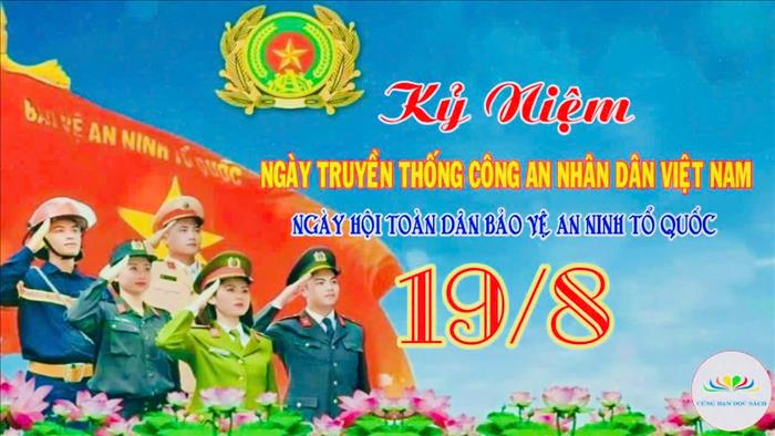 Tuyên truyền kỷ niệm 80 năm Ngày truyền thống Công an nhân dân Việt Nam và 20 năm Ngày hội Toàn dân bảo vệ an ninh Tổ quốc