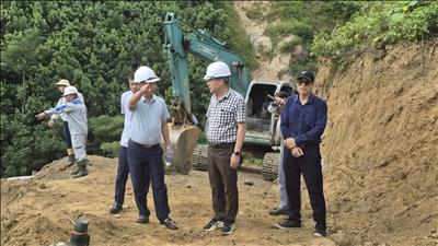Giám đốc NPMB đốc thúc tiến độ Dự án đường dây 220kV Than Uyên – Lào Cai