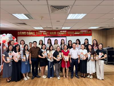 NPTPMB gặp mặt, chúc mừng nữ CBCNV nhân Ngày Phụ nữ Việt Nam 20/10