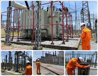 Truyền tải điện Hà Nội tiếp tục triển khai các giải pháp đảm bảo điện đợt nắng nóng cao điểm