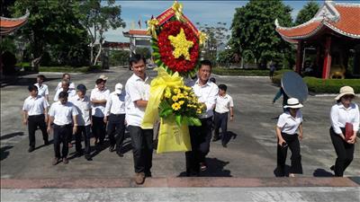 NPTS tổ chức các hoạt động nhân kỷ niệm 76 năm ngày thương binh liệt sĩ (27/7/1947-27/7/2023)