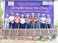 Triển khai thi công Dự án Trạm biến áp 220kV Sông Công và đường dây đấu nối