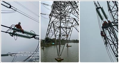 Truyền tải điện Hà Nội giữ vững “mạch nguồn” năng lượng cho Thủ đô 