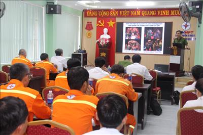 Truyền tải điện Quảng Trị  huấn luyện PCCC &CNCH năm 2022.