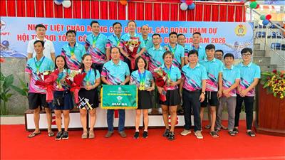 Bế mạc Hội thi bơi CNVCLĐ Tổng công ty Truyền tải điện Quốc gia năm 2026
