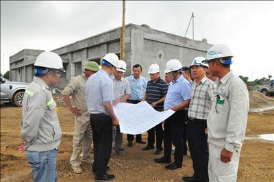 Lãnh đạo CPMB đốc thúc tiến độ TBA 220kV Sầm Sơn và Đường dây đấu nối 220kV Thanh Hóa - Sầm Sơn