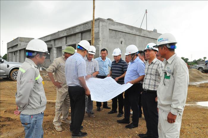 Lãnh đạo CPMB đốc thúc tiến độ TBA 220kV Sầm Sơn và Đường dây đấu nối 220kV Thanh Hóa - Sầm Sơn