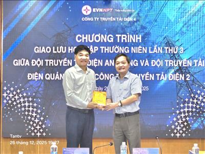 Đội Truyền tải điện Quảng Ngãi và An Giang chia sẻ kinh nghiệm quản lý vận hành