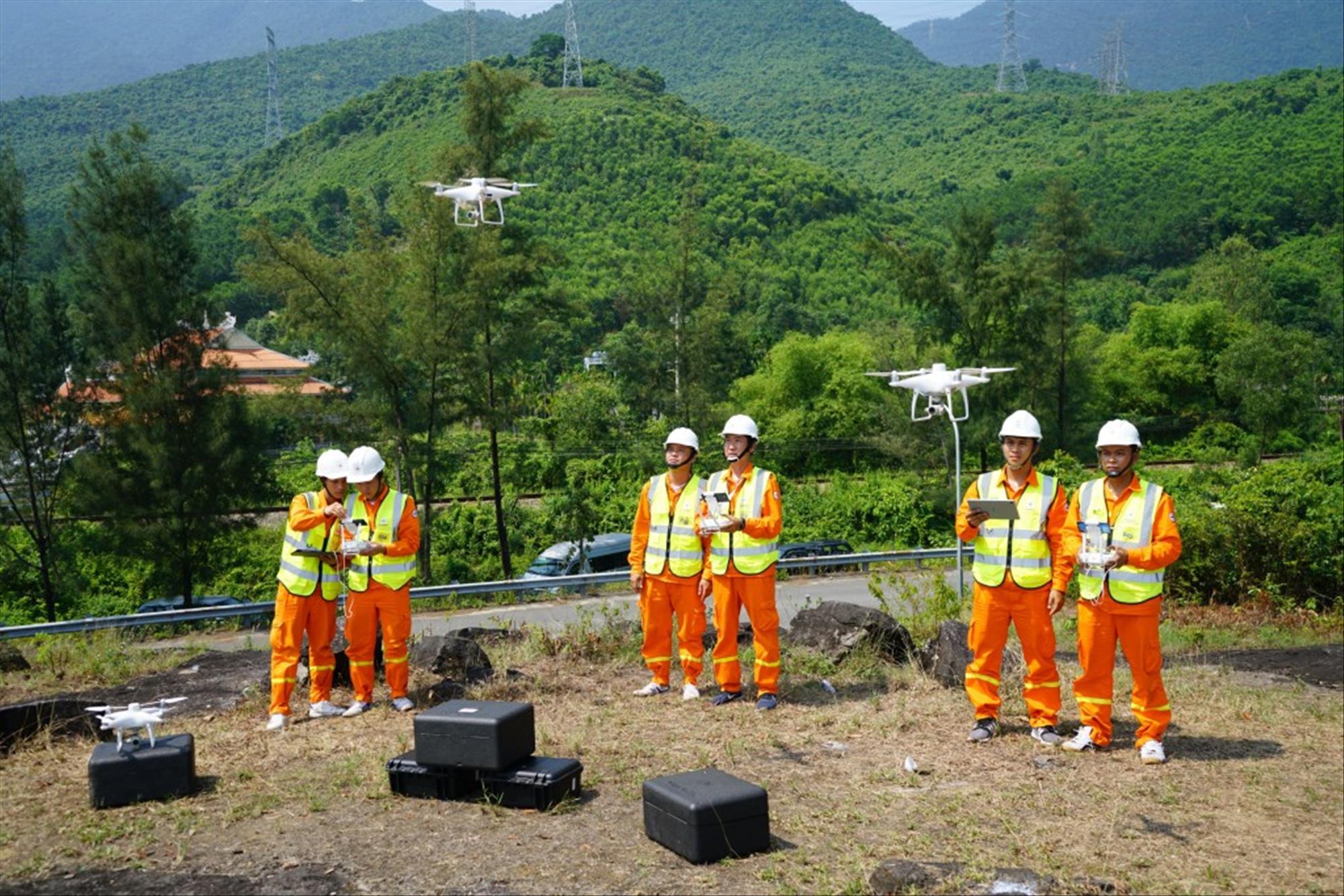 Công nghệ LiDAR lắp trên thiết bị bay góp phần mang lại hiệu quả cao trong công tác quản lý vận hành.