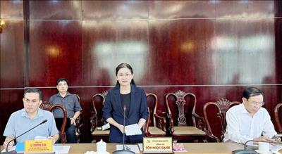 Bí thư Tỉnh ủy Bình Phước làm việc với Ban Quản lý dự án các công trình điện miền Nam về các dự án truyền tải điện cấp bách