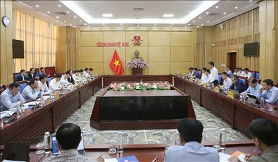 Thống nhất phương án để đẩy nhanh tiến độ Dự án đường dây 500kV mạch 3 trên địa bàn tỉnh Nghệ An