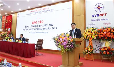 EVNNPT tổng kết công tác năm 2022, triển khai nhiệm vụ năm 2023