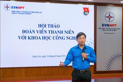 Bùi Quang Hà - tấm gương đảng viên trẻ EVNNPT làm theo lời Bác