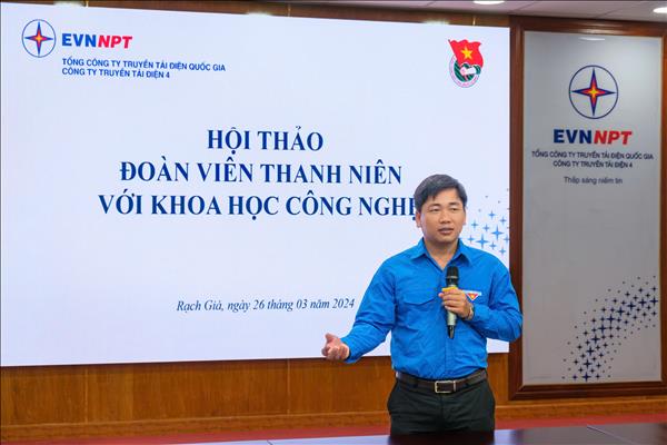 Bùi Quang Hà - tấm gương đảng viên trẻ EVNNPT làm theo lời Bác