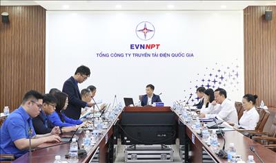 Ban Thường vụ Đảng uỷ EVNNPT làm việc với Ban Thường vụ Đoàn Thanh niên EVNNPT