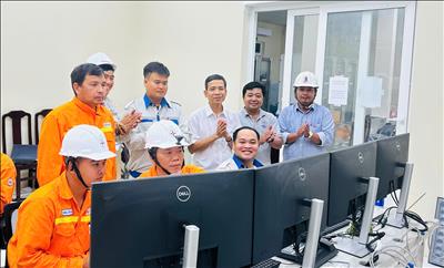 Hoàn thành Dự án TBA 220kV Năm Căn và Đường dây 220kV Năm Căn - Cà Mau 2