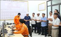 Đóng điện thành công Trạm biến áp 220kV Vũng Áng thuộc Dự án TBA 220kV Vũng Áng và đấu nối - Công trình đăng ký gắn biển chào mừng Đại hội Đảng bộ Chính phủ lần thứ I