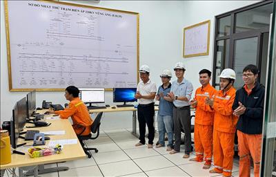 Hoàn thành toàn bộ Dự án Trạm biến áp 220kV Vũng Áng và đấu nối – Công trình được Tổng LĐLĐ Việt Nam và EVN phát động thi đua