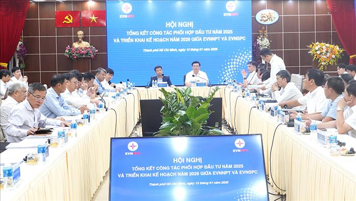 EVNNPT và EVNSPC phối hợp chặt chẽ để đảm bảo đồng bộ các dự án truyền tải và phân phối 