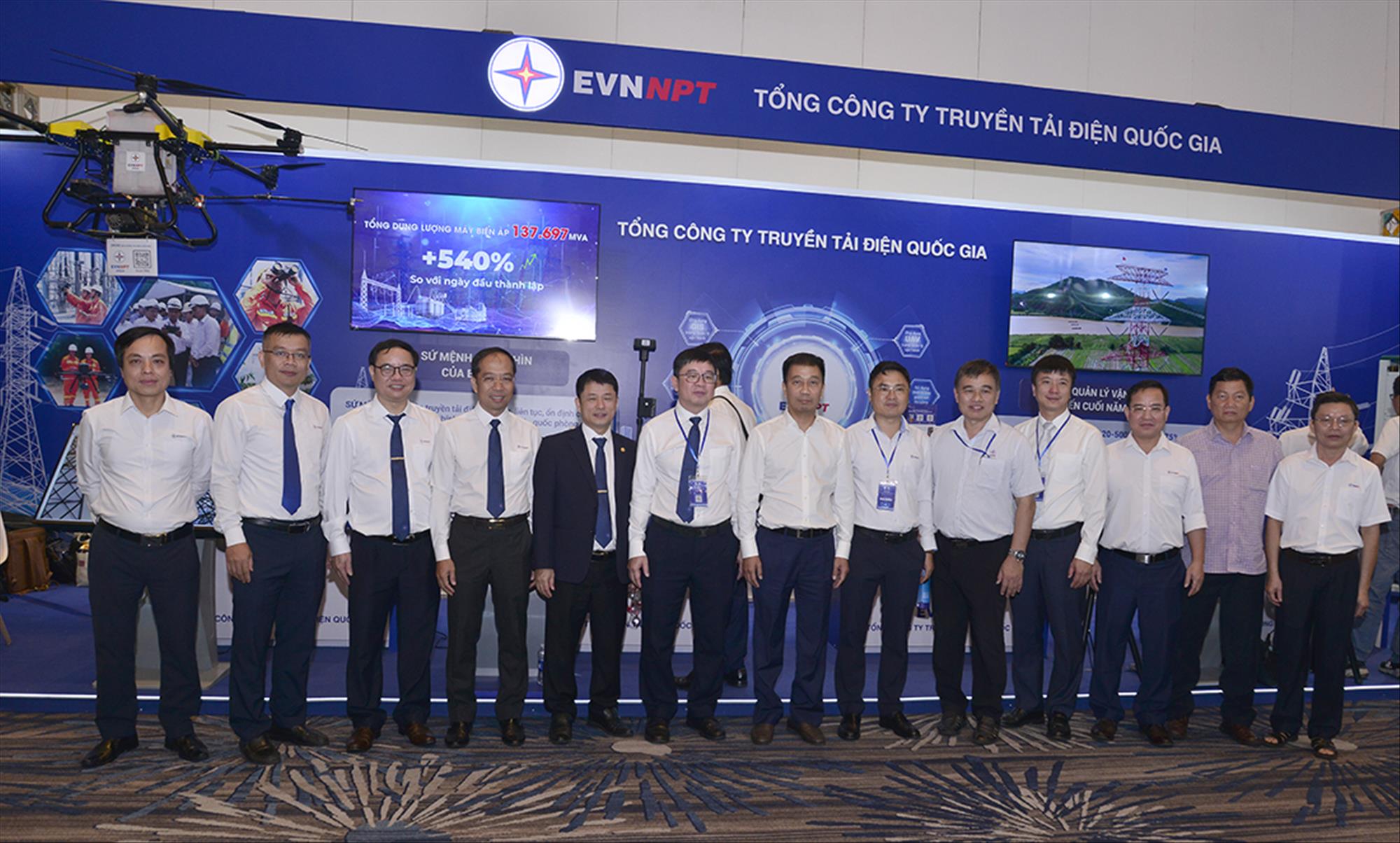 EVNNPT tham gia Techshow 2025 - Triển lãm Hội nghị Khoa học và Công nghệ Điện lực năm 2025