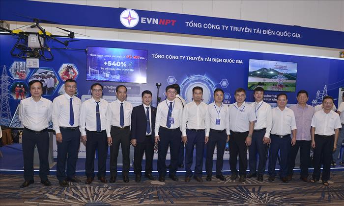 EVNNPT tham gia Techshow 2025 - Triển lãm Hội nghị Khoa học và Công nghệ Điện lực năm 2025