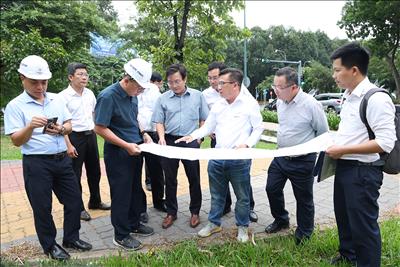 Kiểm tra  dự án truyền tải điện cấp bách, đảm bảo cung cấp điện cho sân bay Tân Sơn Nhất
