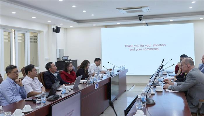 EVNNPT làm việc với đoàn thẩm định GIZ về Dự án “Thúc đẩy chuyển dịch ngành năng lượng tại Việt Nam giai đoạn 2”