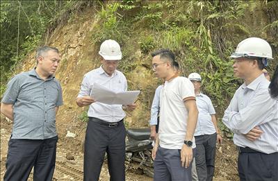 Đốc thúc tiến độ Dự án đường dây 220kV Than Uyên – Lào Cai