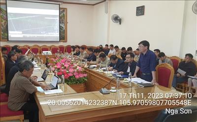 Huyện Nga Sơn (Thanh Hóa) sẽ đồng hành cùng NPMB để đảm bảo tiến độ Dự án đường dây 500kV mạch 3