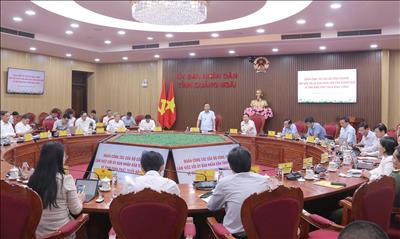Bộ Công Thương đề nghị tỉnh Quảng Ngãi tập trung tháo gỡ điểm nghẽn, bảo đảm tiến độ các dự án theo Quy hoạch điện VIII điều chỉnh