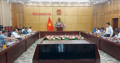 EVNNPT đề nghị tỉnh Nghệ An bàn giao mặt bằng hành lang tuyến cụm dự án truyền tải điện nhập khẩu từ Lào trong tháng 10/2025
