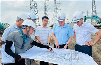 Quyền Tổng giám đốc EVNNPT kiểm tra tiến độ 4 dự án quan trọng nhằm đảm bảo điện cho miền Bắc