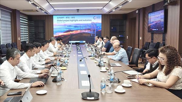 Tổng kết hoạt động đào tạo trong khuôn khổ hợp tác giữa EVNNPT và RTEi (Pháp)