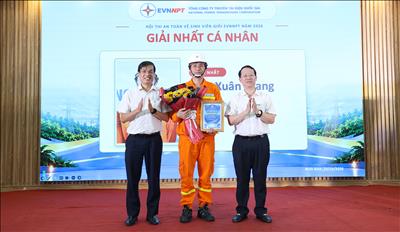 Trò chuyện với người đạt giải Nhất Hội thi ATVSV giỏi EVNNPT năm 2026:  An toàn phải bắt đầu từ ý thức và trách nhiệm của mỗi người lao động