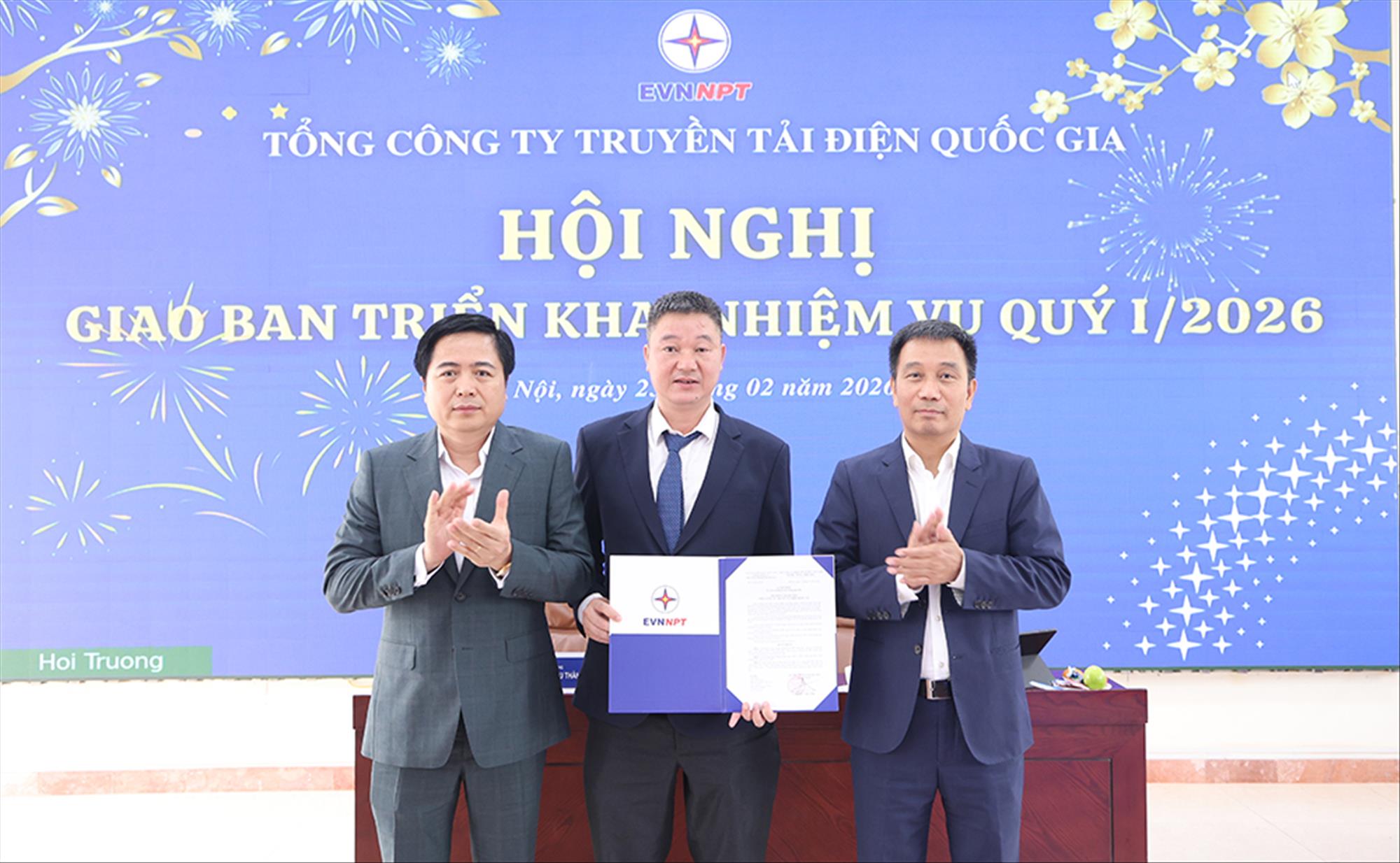 Công bố quyết định bổ nhiệm Phó Tổng giám đốc Tổng công ty Truyền tải điện Quốc gia