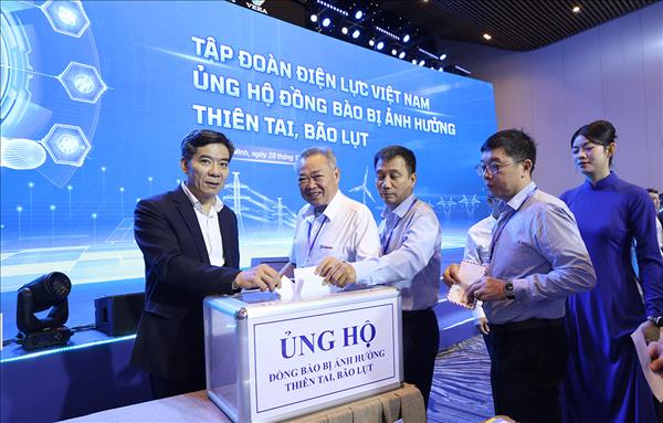 EVN phát động quyên góp ủng hộ đồng bào miền Trung, Tây Nguyên bị thiệt hại do mưa lũ